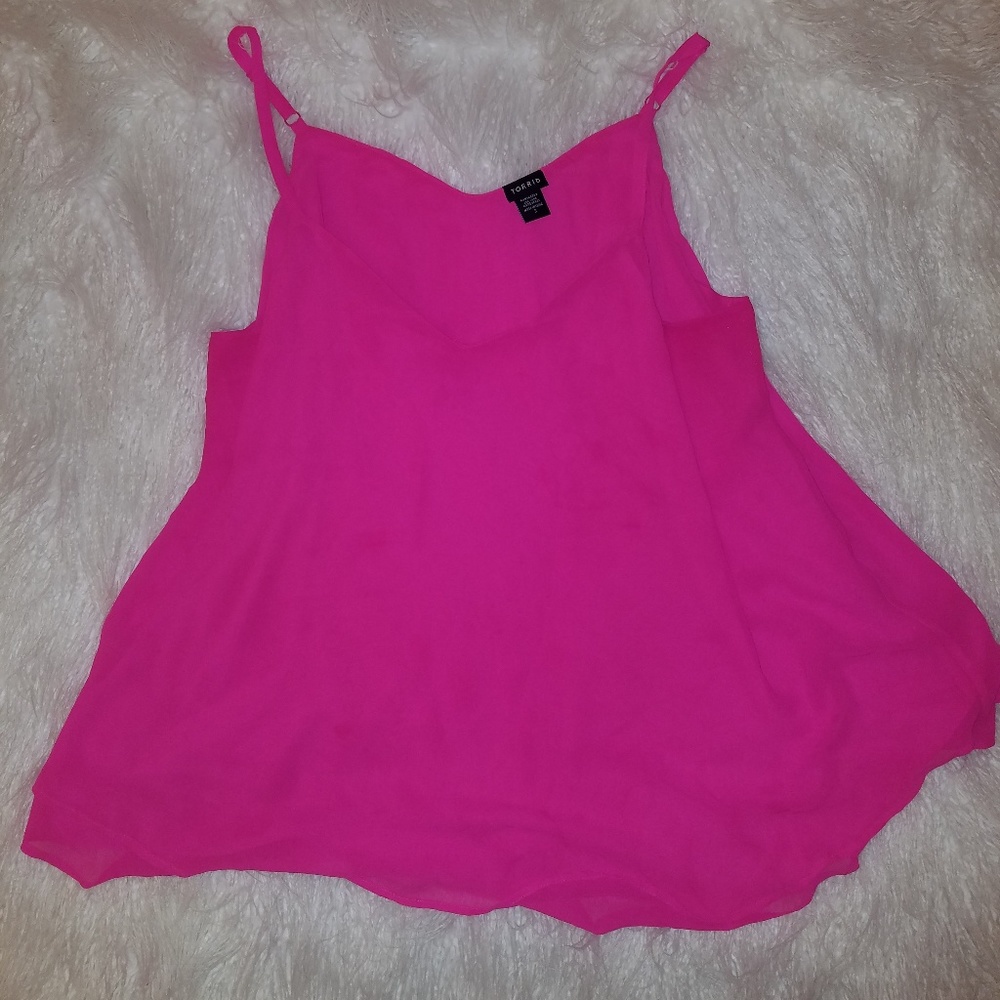 Torrid Double Layer Chiffon Top 3